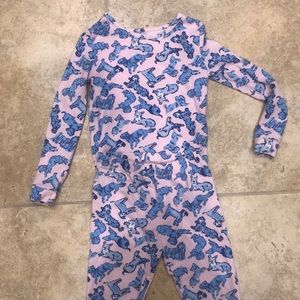 Girls pajama set by Lilly Pulitzer